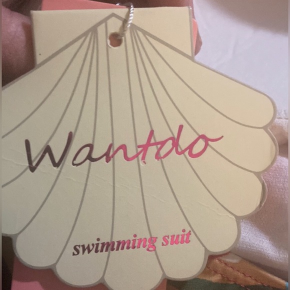 NWT one piece floral swimsuit swim dress by Australian Brand WANTDO - XL / XXL - Picture 5 of 12
